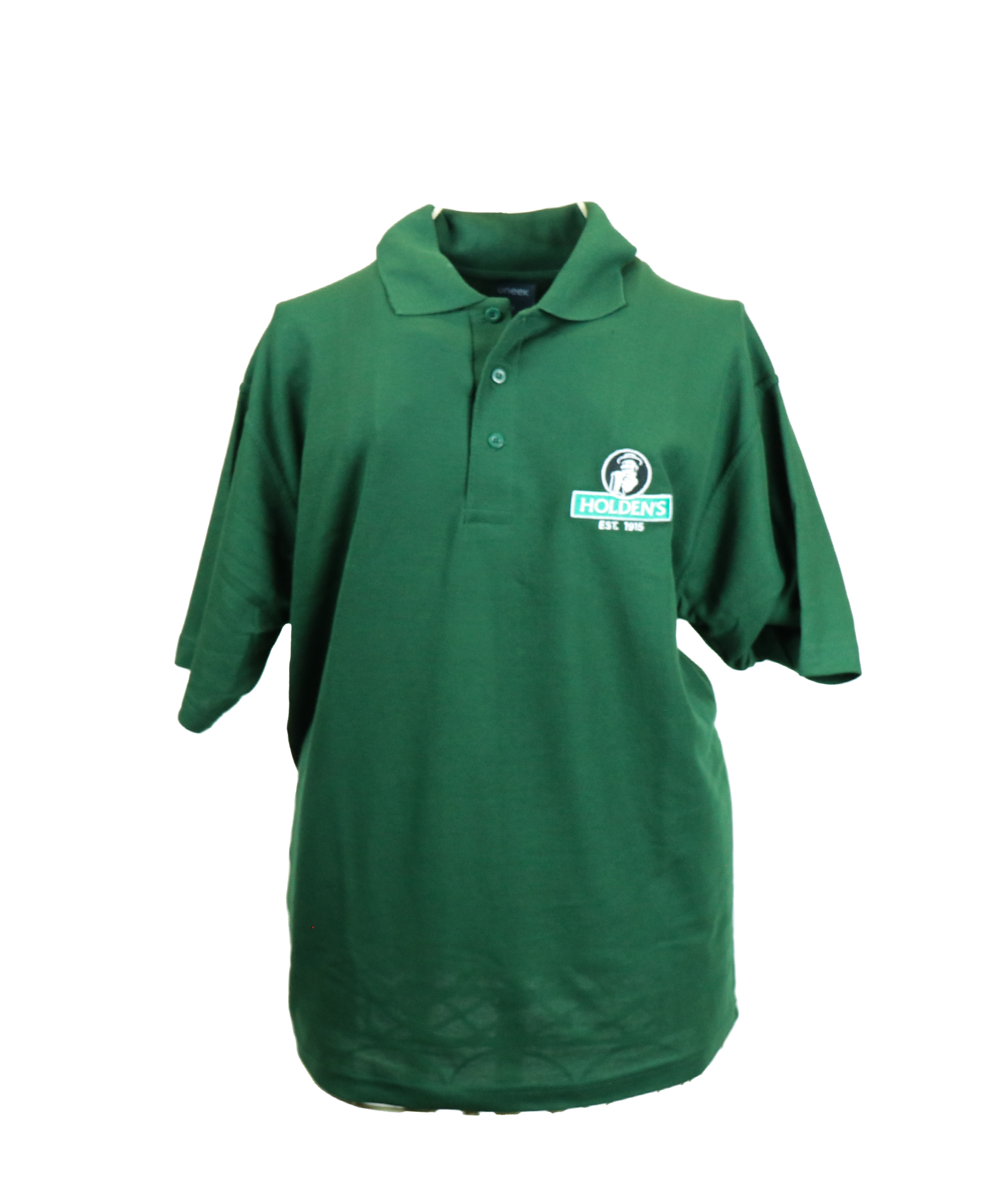 green Holdens polo